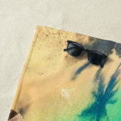 Vakantiegerichte bestemming strandlaken (In situ)