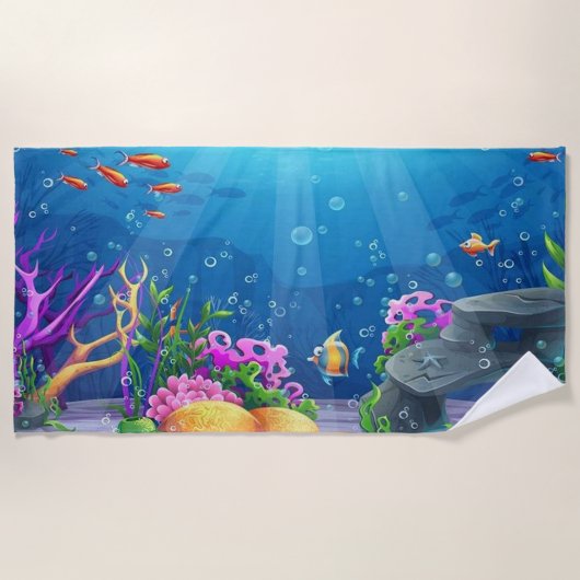 Vakantiegerichte bestemming strandlaken (Voorkant)