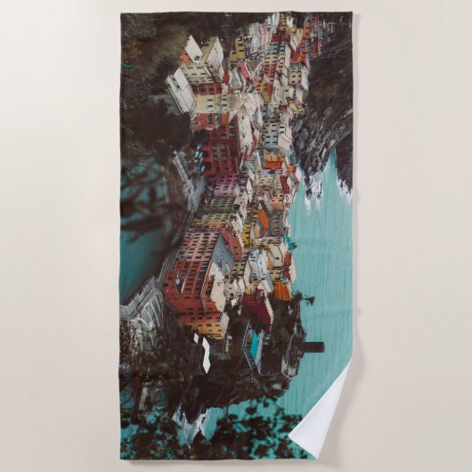 Vakantiegerichte bestemming strandlaken (Voorkant)