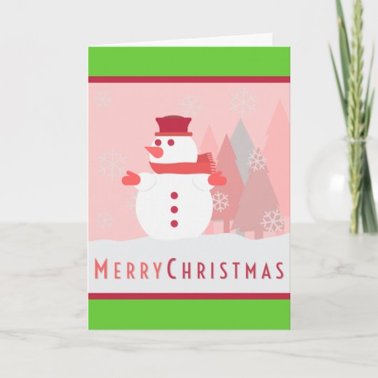 Vakantieggroeten Feestdagen Kaart (Voorkant)