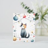 Vakantieggroeten Feestdagenkaart (Staand voorkant)