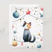 Vakantieggroeten Feestdagenkaart (Voorkant / Achterkant)