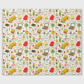 Vakantiegift voor docenten cadeaupapier (Vlak)