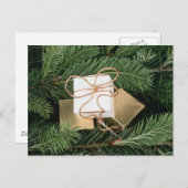 Vakantiegigaten in de boom feestdagenkaart (Voorkant / Achterkant)