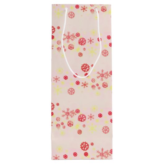 Vakantiegijn met Kerstman Wijn Cadeautas (Achterkant)