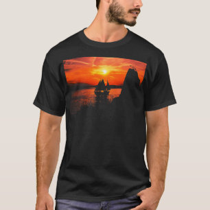 Vakantiegisteraar of reisbrug t-shirt