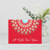 Vakantiegisterij Gold Lotus Salon en Spa Cadeaubon (Staand voorkant)