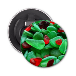 Vakantieglasflesopener Button Flesopener