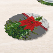 VAKANTIEGLITTER KARTONNEN ONDERZETTERS (Gekanteld)