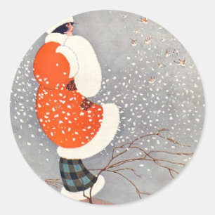 Vakantiegloed Ronde Sticker