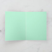 Vakantiegraad van de liefde: blanco groet feestdagen kaart (Binnen)