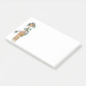 Vakantiegraan — Holly Giraffe Post-it® Notes (Schuin)
