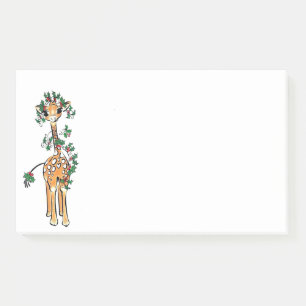 Vakantiegraan — Holly Giraffe Post-it® Notes