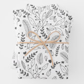 Vakantiegrafering papierverzameling van 3 vellen (In situ)