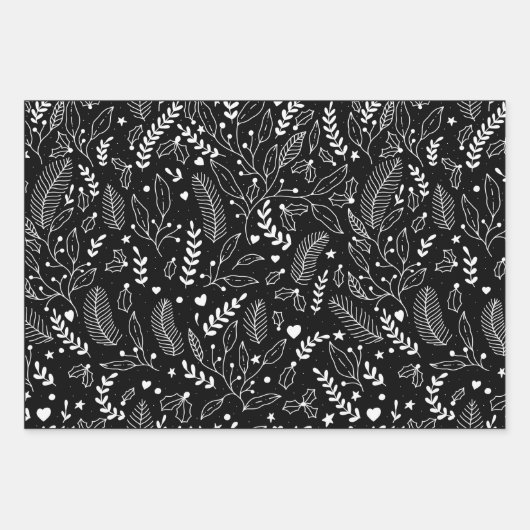 Vakantiegrafering papierverzameling van 3 vellen (Voorkant)