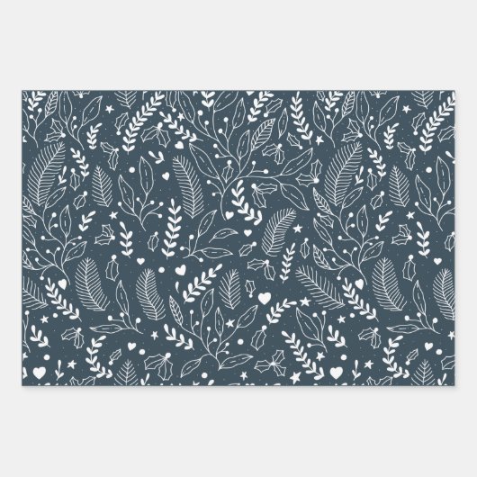 Vakantiegrafering papierverzameling van 3 vellen (Voorkant)