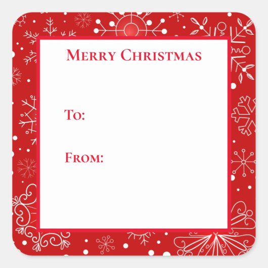 Vakantiegraft Label stickers (Voorkant)