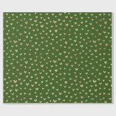 Vakantiegrande goudliefde voor feestartikelen cadeaupapier (Vlak)