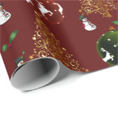 Vakantiegransportpapier: Samoyeds, rendierpapier.. Cadeaupapier (Rol Hoek)