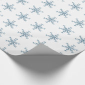 Vakantiegransportpapier - wit cadeaupapier (Hoek)