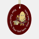 Vakantiegrens Keramisch Ornament (Rechts)