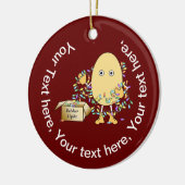 Vakantiegrens Keramisch Ornament (Links)