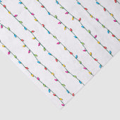 Vakantiegrens Tissuepapier (Detail)