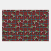 Vakantiegrens  vrachtwagens inpakpapier vel (Voorkant 3)