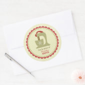 Vakantiegrenzen/Stickers voor het etiket van de mi (Envelop)