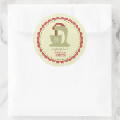 Vakantiegrenzen/Stickers voor het etiket van de mi (Tas)