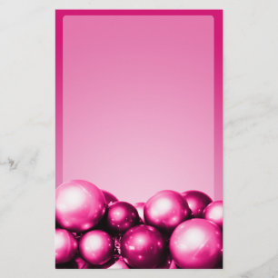 Vakantiegroedthema Stationery Fuchsia Ornaments Briefpapier