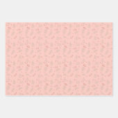 vakantiegroen inpakpapier vel (Voorkant 3)