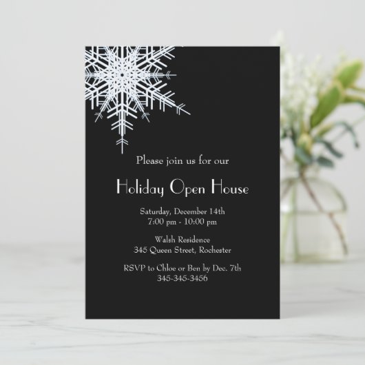 Vakantiegroep Snowy White Kaart (Staand voorkant)