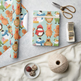 vakantiegroep | Verpakking Gift Kerstmis feestdage Cadeaupapier