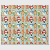 vakantiegroep | Verpakking Gift Kerstmis feestdage Cadeaupapier (Vlak)