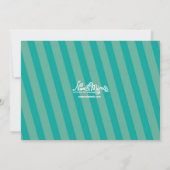 Vakantiegroepende partij kaart (Achterkant)