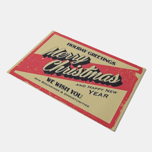 Vakantiegroet Deurmat (Schuin)