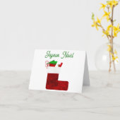 Vakantiegroet en notitiekaarten (Gele Bloem)