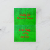 Vakantiegroet en notitiekaarten (Binnen)