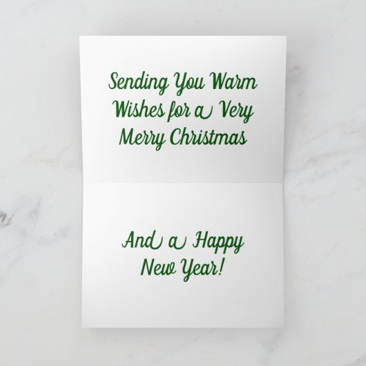 Vakantiegroet en notitiekaarten (Binnen)