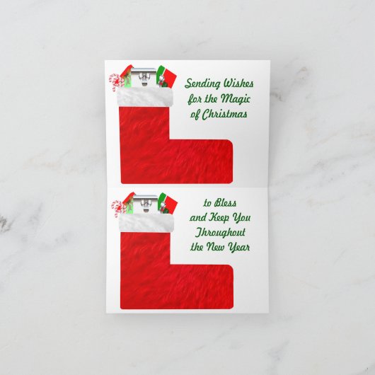 Vakantiegroet en notitiekaarten (Binnen)