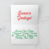 Vakantiegroet en notitiekaarten (Binnen)