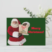 Vakantiegroet en notitiekaarten kaart (Staand voorkant)