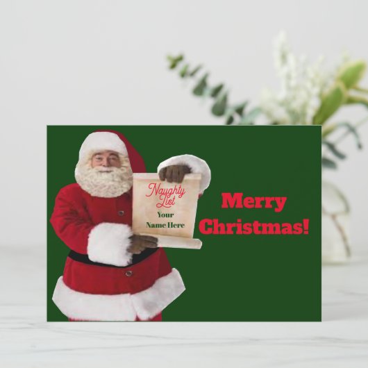 Vakantiegroet en notitiekaarten kaart (Staand voorkant)