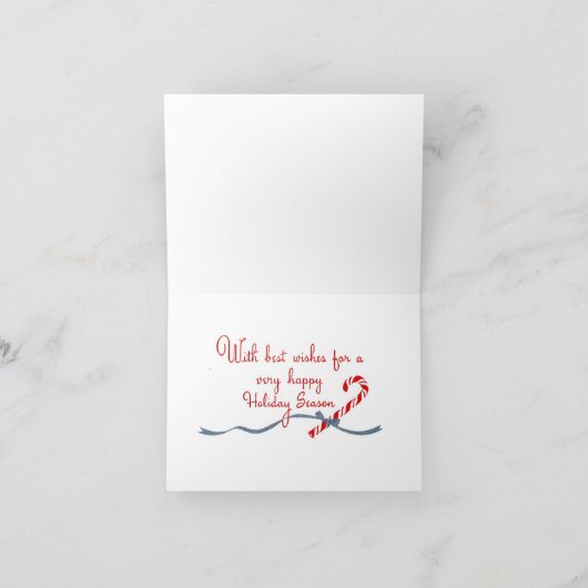 Vakantiegroet! Feestdagen Kaart (Binnen)