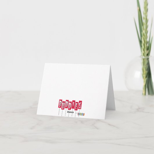 Vakantiegroet! Feestdagen Kaart (Achterkant)