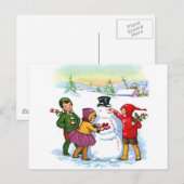 Vakantiegroet! Feestdagenkaart (Voorkant / Achterkant)
