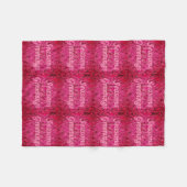 Vakantiegroet Fleece Deken (Voorkant (Horizontaal))