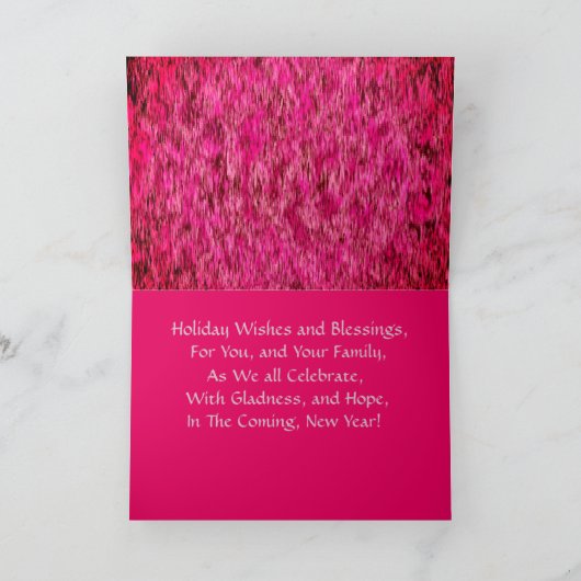 Vakantiegroet Kaart (Binnen)