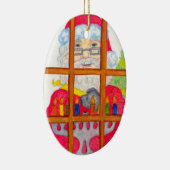 Vakantiegroet Keramisch Ornament (Rechts)